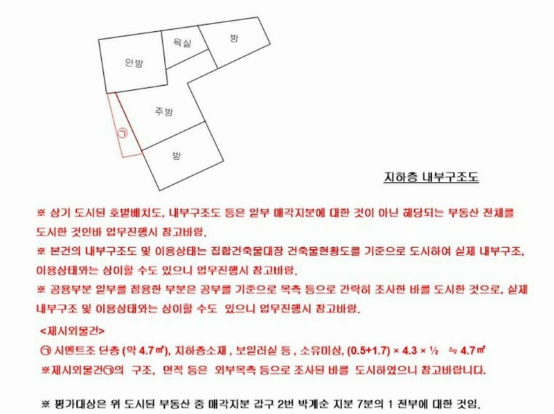 2023타경113243 서울특별시 성북구 보국문로38길 3, 도고빌라 지하층 다세대(빌라) 경매 이미지