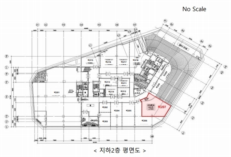 2024타경1699 서울특별시 성북구 동소문로20나길 47, 코아루센타시아 지하2층 비207호 근린상가 경매 이미지
