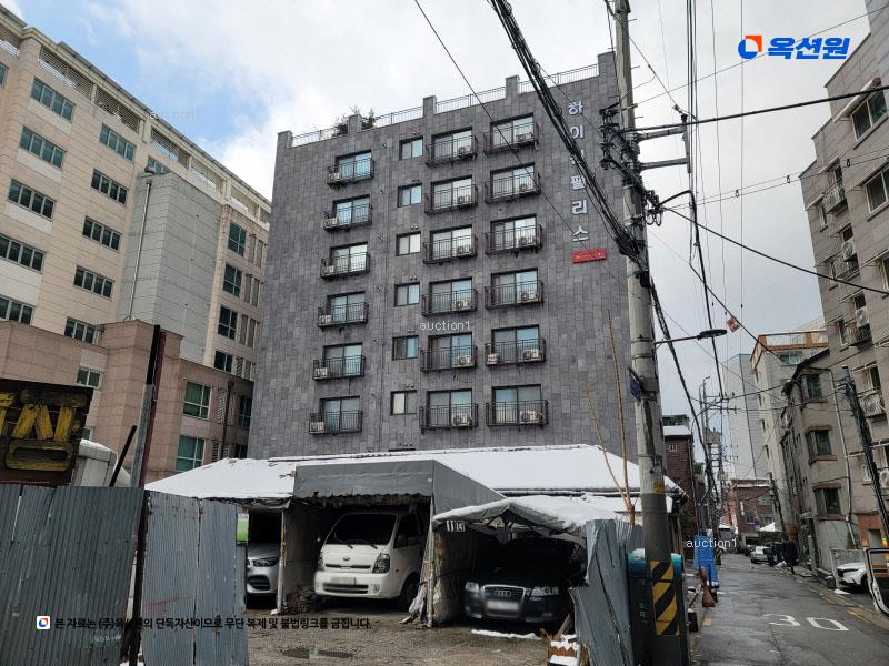 2024타경102455 서울특별시 중랑구 겸재로40길 14-7, 하이원팰리스 102동 5층 505호 오피스텔[계약10평형] 경매 이미지