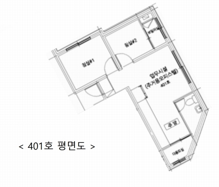 2024타경109548 서울특별시 성북구 정릉로26길 44, 수성렉스빌 4층 401호 오피스텔 경매 이미지