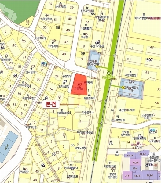 2024타경110425 서울특별시 강북구 삼양로155길 3, 그랑캐슬 2층 204호 다세대(빌라)[공급11평형] 경매 이미지