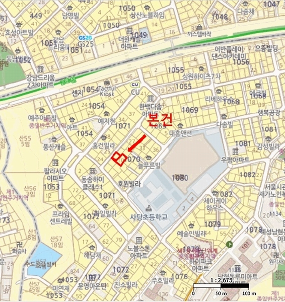 2025타경102761 서울특별시 관악구 남현2길 87, 이에스하임 6층 601호 다세대(빌라)[공급8평형] 경매 이미지