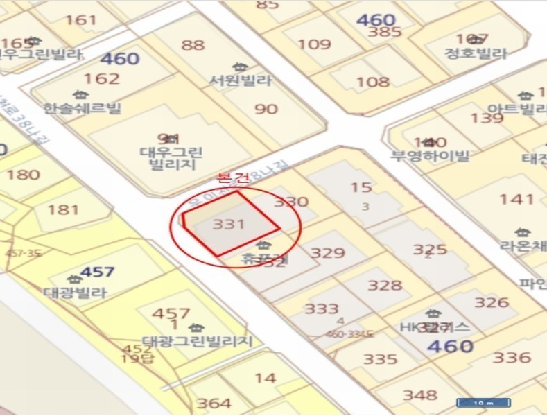 2024타경115185 서울특별시 도봉구 우이천로38나길 22, 휴포레 1동 2층 203호 다세대(빌라)[공급15평형] 경매 이미지