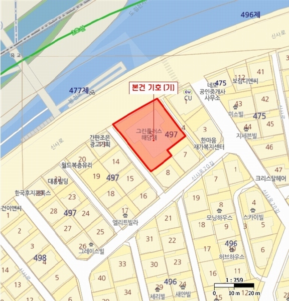 2025타경102778 서울특별시 관악구 신사로 134, 그린플러스신림해담채 6층 608호 아파트[공급6평형] 경매 이미지