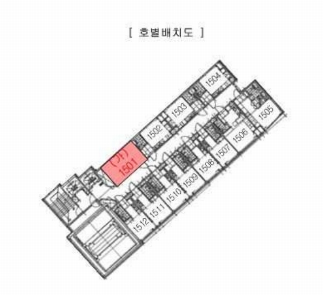 2024타경117839 서울특별시 동대문구 청계천로 505, 청계다우아트리체 15층 1501호 오피스텔 경매 이미지