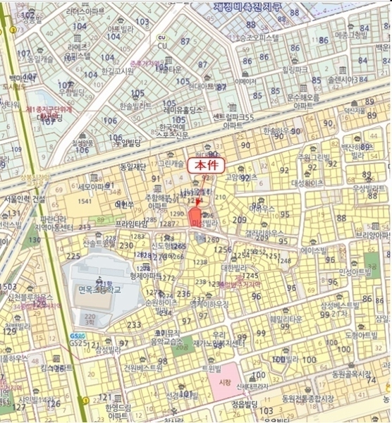 2024타경118085 서울특별시 중랑구 면목로84길 47서울특별시 중랑구 면목로○○○○, 헤렌하우스 4층 401호헤렌하우○○ 다세대(빌라)[공급12평형] 경매 이미지