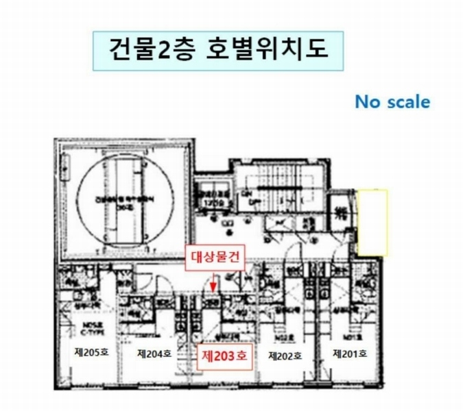 2024타경119682 서울특별시 동대문구 전농로 95, 써밋카운티 2층 203호 오피스텔 경매 이미지