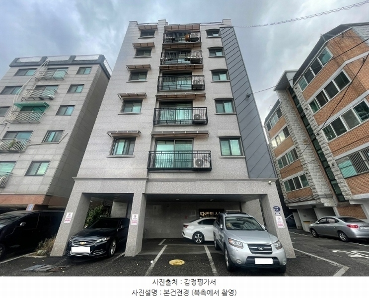 2024타경121296 서울특별시 강북구 삼양로138길 68, 다원힐스빌 1동 4층 401호 다세대(빌라)[공급15평형] 경매 이미지