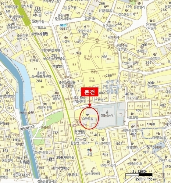 2025타경11877 서울특별시 성북구 보국문로 58, 스마트빌 씨동 5층 502호 다세대(빌라) 경매 이미지