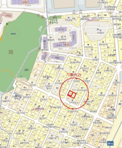 2025타경12183 서울특별시 도봉구 도봉로127길 31-21, 로체펠리스 2층 204호 다세대(빌라) 경매 이미지
