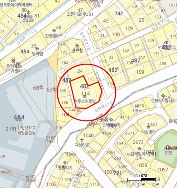 2025타경12456 서울특별시 강북구 삼양로69길 28, 현주빌라 5층 502호 다세대(빌라)[공급19평형] 경매 이미지