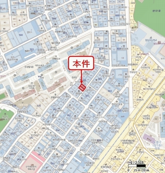 2025타경12555 서울특별시 도봉구 덕릉로61길 28-7, 혜성루첸리 2층 201호 다세대(빌라)[공급15평형] 경매 이미지