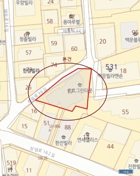2025타경12580 서울특별시 도봉구 해등로36길 20, 충효그린타운 5층 503호 다세대(빌라)[공급10평형] 경매 이미지