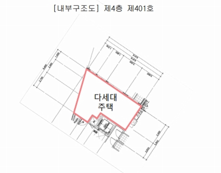 2025타경103007 서울특별시 서초구 논현로27길 104, 코너스톤에이 4층 401호 다세대(빌라) 경매 이미지
