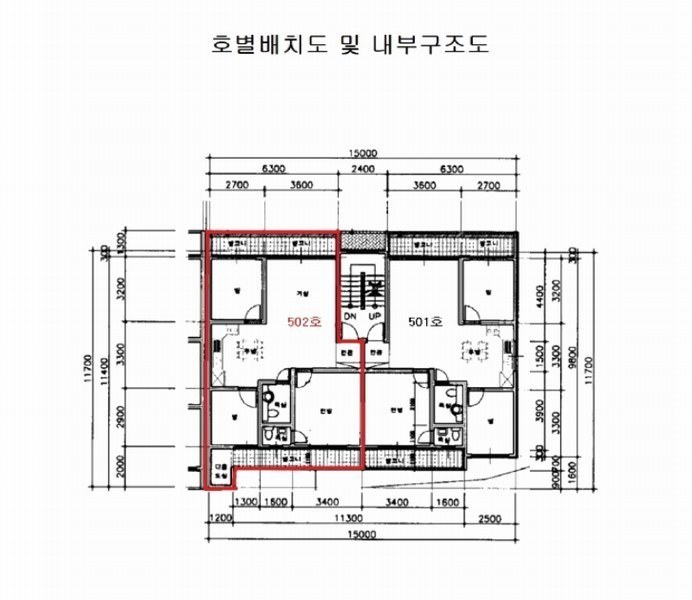 2025타경12754 서울특별시 강북구 노해로33가길 21, 한솔리치빌 비동 5층 502호 다세대(빌라) 경매 이미지