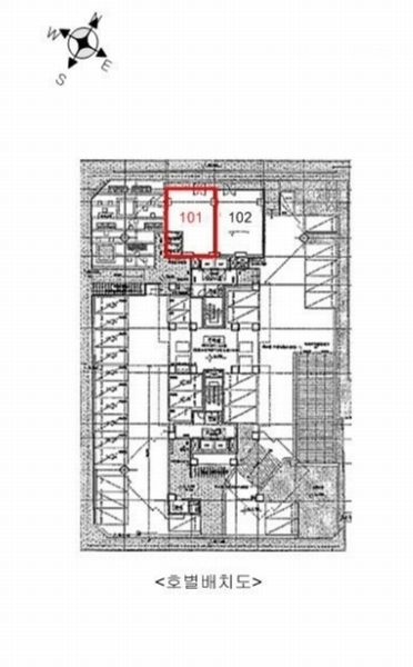 2024타경102561 서울특별시 중랑구 망우로 236, 스마트트라움 1층 101호 근린상가 경매 이미지