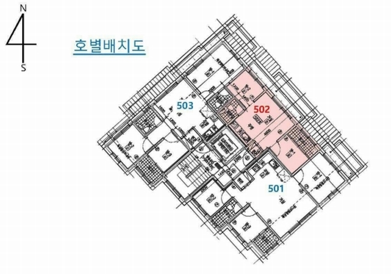 2024타경116928 서울특별시 성북구 화랑로22가길 37-17, 혜성스테이Ⅱ 5층 502호 다세대(빌라)[공급11평형] 경매 이미지
