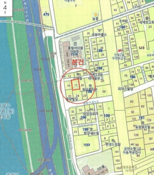 2024타경117570 서울특별시 중랑구 망우로26길 51, 성진빌 5층 501호 다세대(빌라)[공급16평형] 경매 이미지