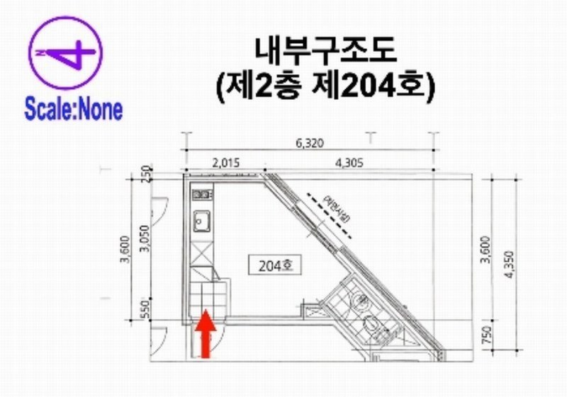 2024타경119545 서울특별시 성북구 솔샘로4길 26-4, 무화과동(102) 2층 204호 다세대(빌라) 경매 이미지