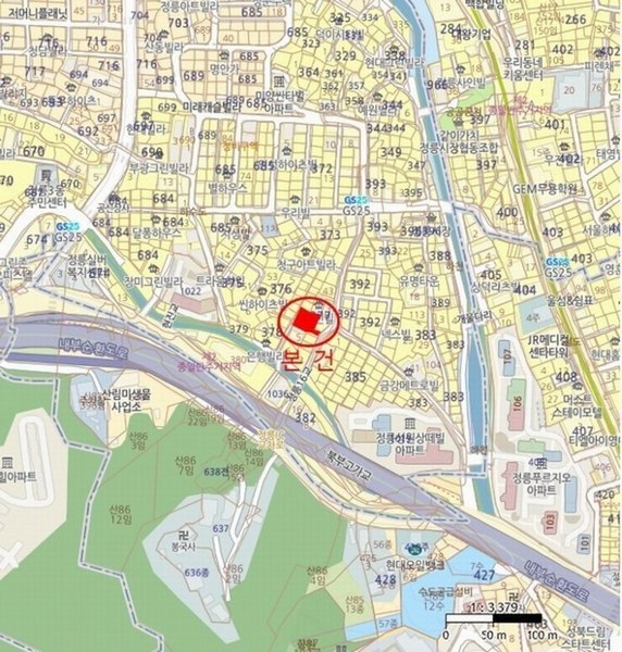 2024타경120095 서울특별시 성북구 정릉로19길 21, 삼성그린빌라 6층 601호 다세대(빌라)[공급16평형] 경매 이미지