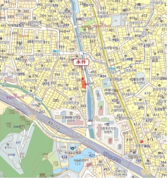 2024타경121227 서울특별시 성북구 정릉로21길 8-35, 루마하우스정릉 3층 304호 다세대(빌라)[공급10평형] 경매 이미지
