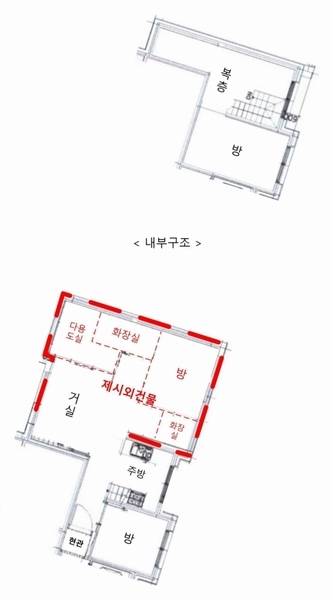 2024타경121791 서울특별시 중랑구 동일로123길 42-12, 마레빌1동 4층 403호 다세대(빌라)[공급15평형] 경매 이미지