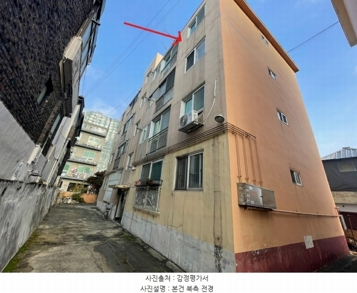 2024타경122916 대전광역시 서구 도솔로252번길 59대전광역시 서구 도솔로252○○○○, 한울빌라 나동 4층 401호한울빌라○○ 다세대(빌라)[공급21평형] 경매 이미지