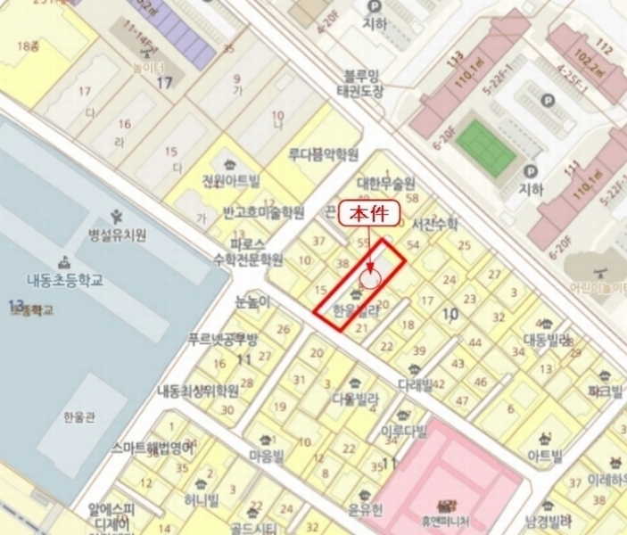 2024타경122916 대전광역시 서구 도솔로252번길 59대전광역시 서구 도솔로252○○○○, 한울빌라 나동 4층 401호한울빌라○○ 다세대(빌라)[공급21평형] 경매 이미지