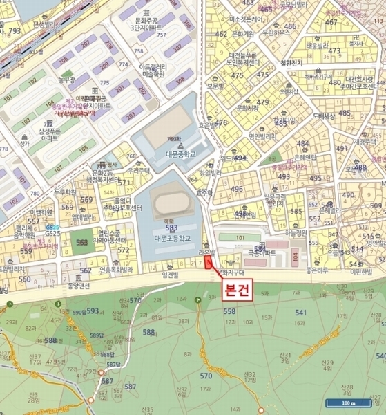 2025타경105 대전광역시 중구 송리로 1, 구분건물 3층호 다세대(빌라) 경매 이미지