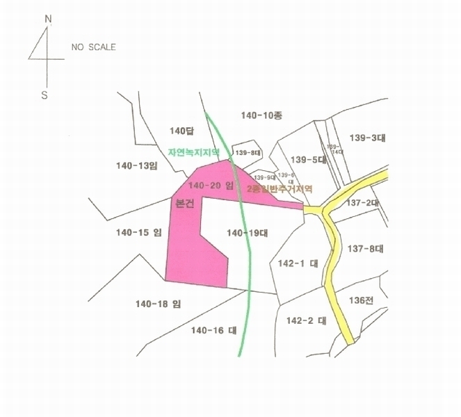 2025타경969 대전광역시 동구 가오동 140-20 임야 경매 이미지