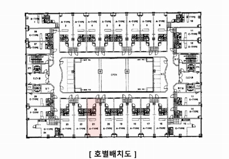 2025타경1375 서울특별시 노원구 동일로204가길 34, 씨앤미 5층 521호 오피스텔[계약35평형] 경매 이미지