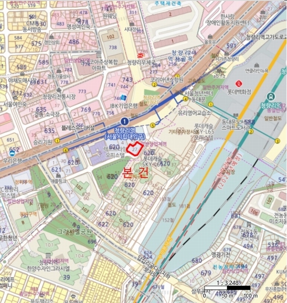 2025타경10584 서울특별시 동대문구 답십리로1길 39-5, 청량리창보리버리치1차 2층 205호 근린상가 경매 이미지