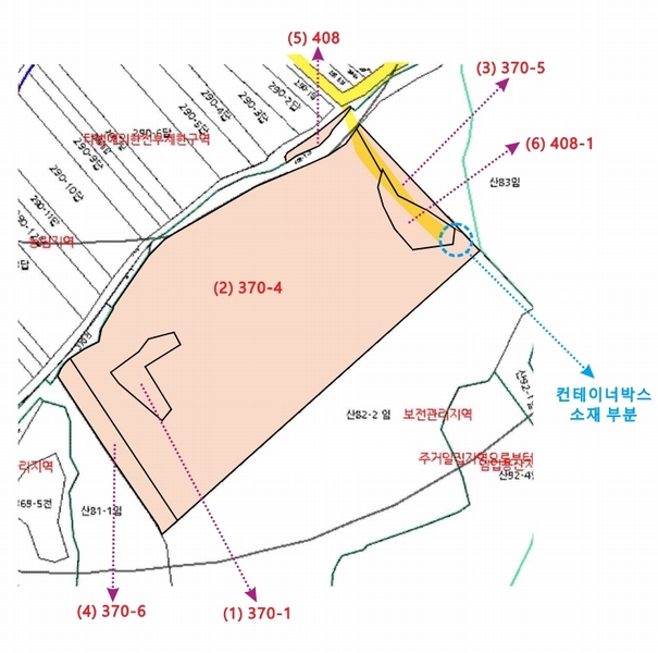 2025타경11845 충청남도 천안시 동남구 동면 수남리 370-1 임야 경매 이미지