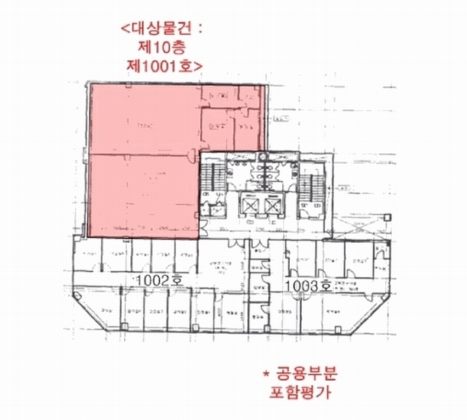 2025타경11944 충청남도 천안시 서북구 월봉로 126, 대림프라자 10층 1001호 근린상가 경매 이미지