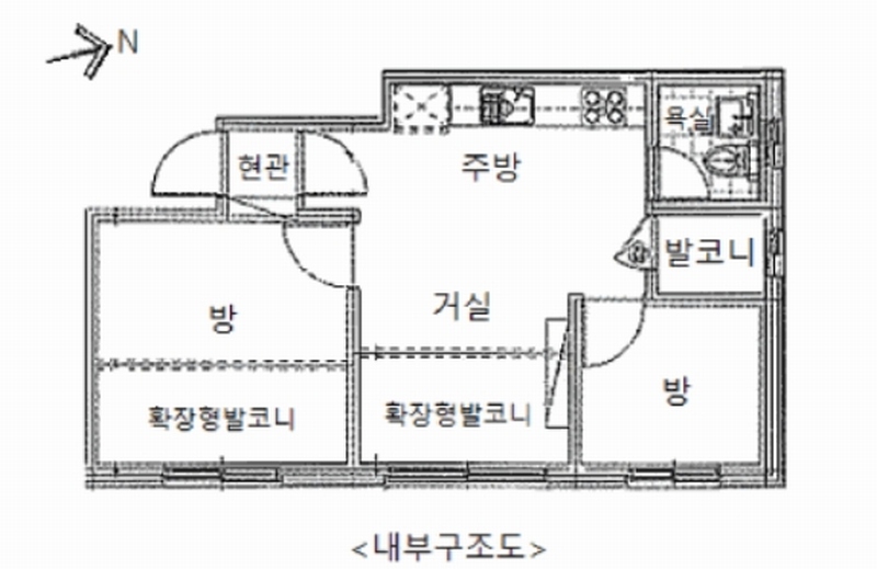 2025타경11974 서울특별시 중랑구 동일로121가길 21-8, 보람팰리스 4층 403호 다세대(빌라)[공급10평형] 경매 이미지