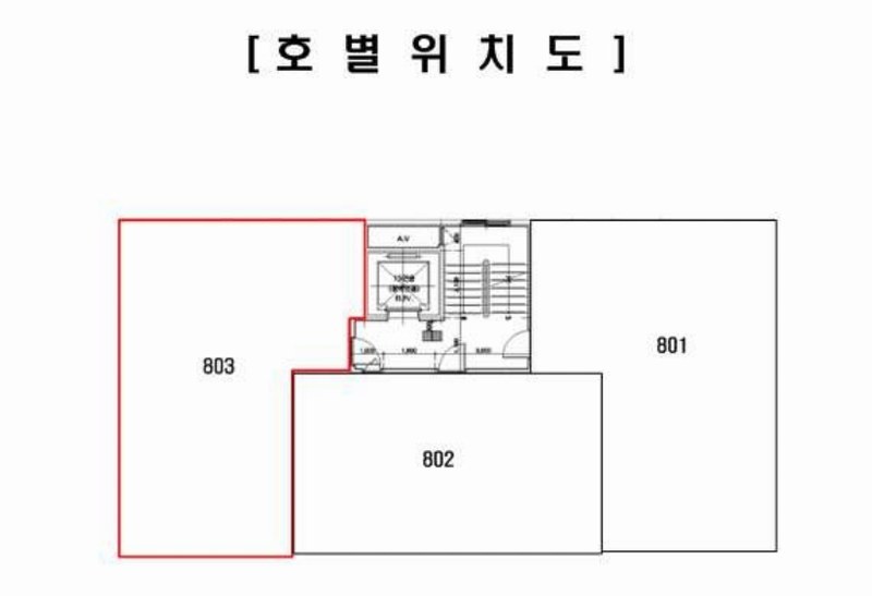 2025타경12152 서울특별시 동대문구 장한로26가길 90, 스마트트라움 8층 803호 아파트[공급16평형] 경매 이미지
