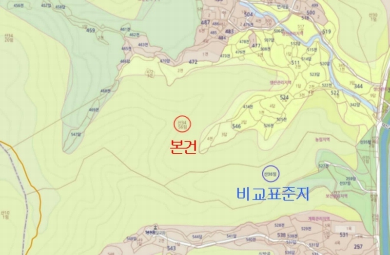 2025타경12247 충청남도 천안시 동남구 병천면 도원리 산34-56 임야 경매 이미지
