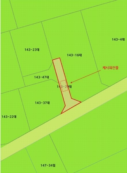 2025타경12264 충청남도 천안시 동남구 구성동 143-20 대지 경매 이미지