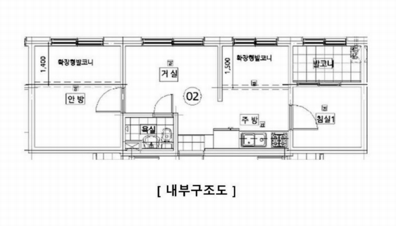 2025타경12265 서울특별시 도봉구 도봉로169가길 26, 타운벨리2 103동 2층 202호 다세대(빌라)[공급11평형] 경매 이미지