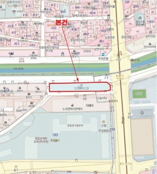 2024타경178 서울특별시 중구 청계천로 334, 청평화시장 5층 가504호 근린상가 경매 이미지