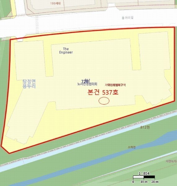 2025타경12410 충청남도 아산시 용머리길 40, 유니콘101 1동 5층 537호 아파트형공장 경매 이미지