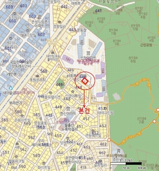 2025타경12434 서울특별시 도봉구 덕릉로62길 31, 에버그린빌 102동 5층 501호 다세대(빌라)[공급17평형] 경매 이미지