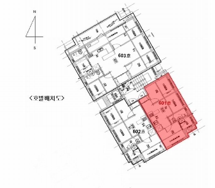 2025타경12526 서울특별시 중랑구 동일로118길 36, 해피리움 6층 601호 다세대(빌라) 경매 이미지
