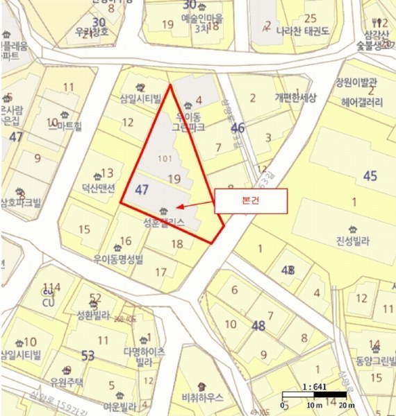 2025타경12218 서울특별시 강북구 삼양로163길 11-12, 성훈팰리스 101동 2층 202호 다세대(빌라)[공급15평형] 경매 이미지