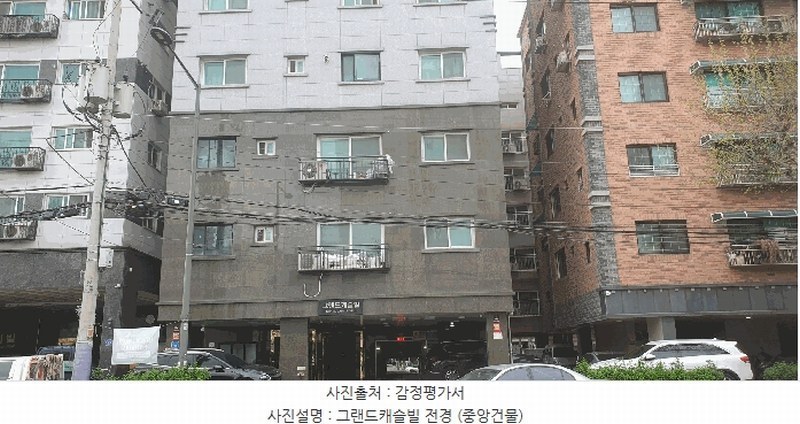 2025타경12363 서울특별시 중랑구 망우로36길 48, 그랜드캐슬빌 2층 202호 오피스텔[계약25평형] 경매 이미지