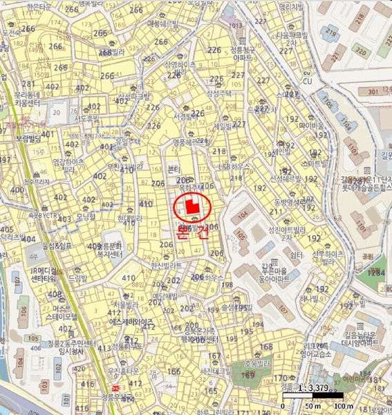 2025타경12468 서울특별시 성북구 보국문로8나길 24-11, 행복드림빌 비동 2층 204호 다세대(빌라)[공급17평형] 경매 이미지
