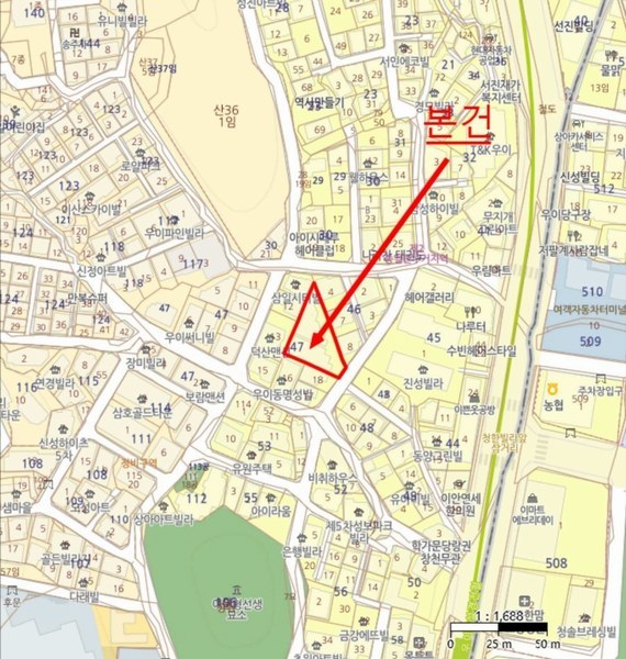 2024타경110401 서울특별시 강북구 삼양로163길 11-12, 성훈팰리스 101동 4층 402호 다세대(빌라)[공급15평형] 경매 이미지