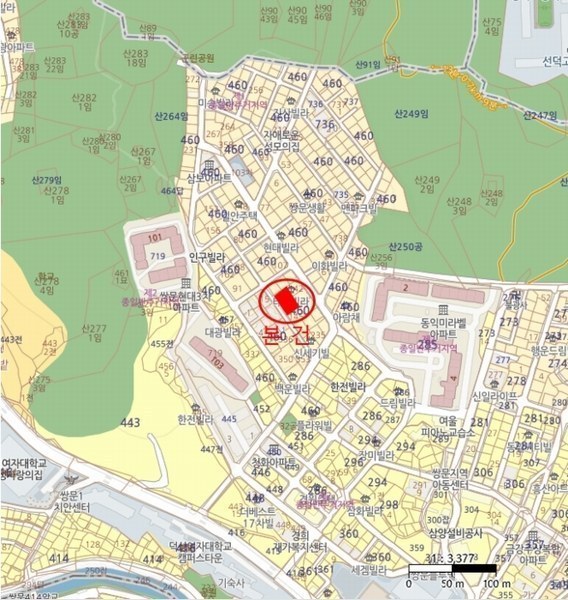 2024타경117969 서울특별시 도봉구 우이천로38다길 14, 라온채 4층 403호 다세대(빌라) 경매 이미지