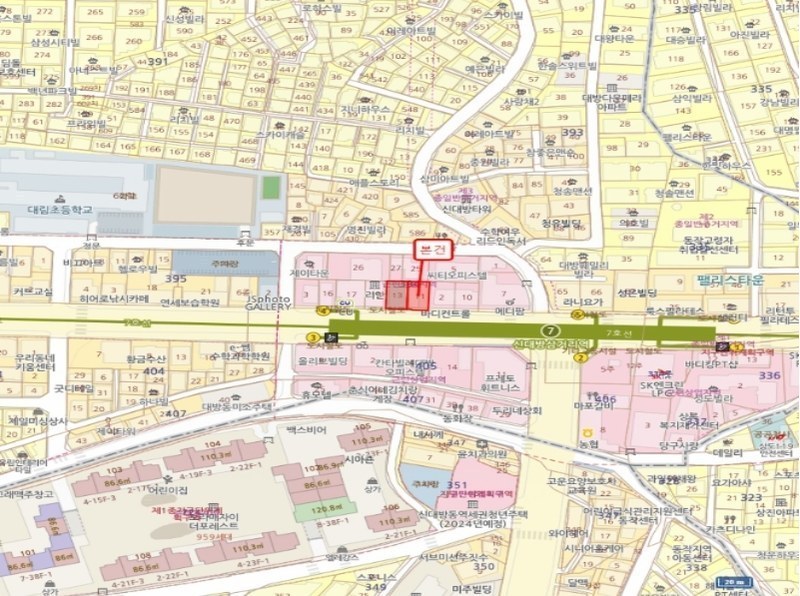 2024타경119232 서울특별시 동작구 상도로 61서울특별시 동작구 상○○○○, 대방주상복합빌딩 10층 1001호대방주상○○ 다세대(빌라)[공급15평형] 경매 이미지