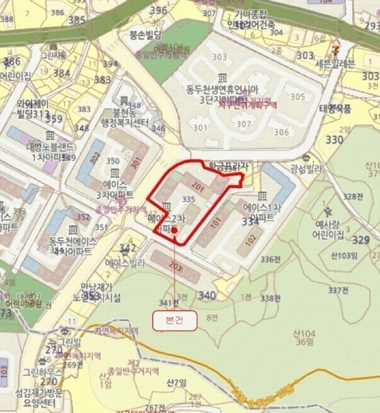 2025타경72137 경기도 동두천시 행선로 100-9, 에이스아파트 202동 7층 704호 아파트[공급46평형] 경매 이미지